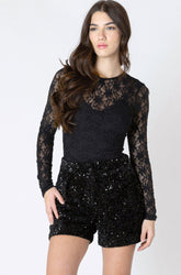 Chandail transparent pour femme par Dex | 2624037 D Noir | Boutique Vvög, vêtements mode pour homme et femme
