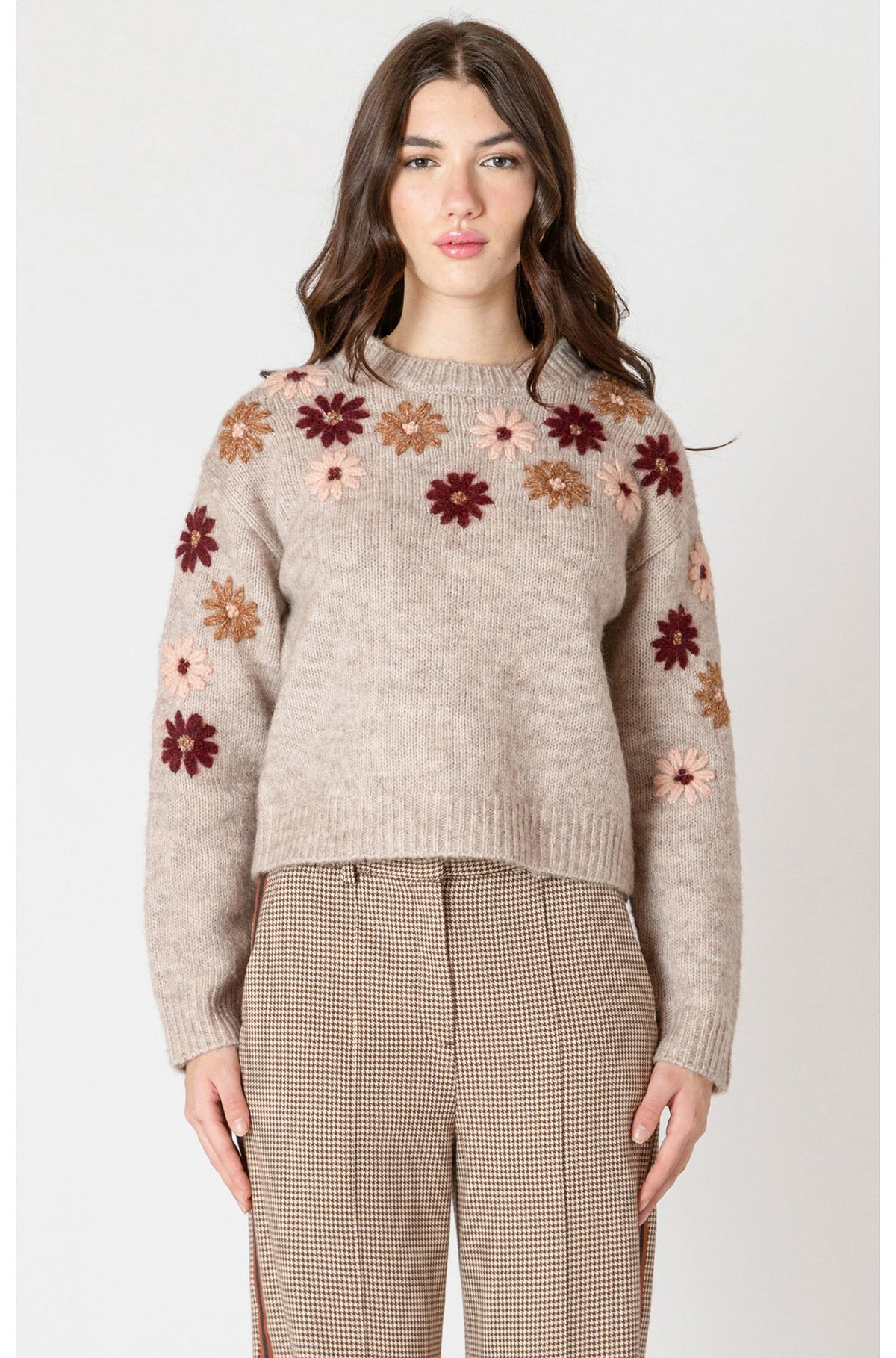 Chandail manches longues pour femme par Black Tape | 2627014 T Prairie Fleurie | Boutique Vvög, vêtements mode pour homme et femme