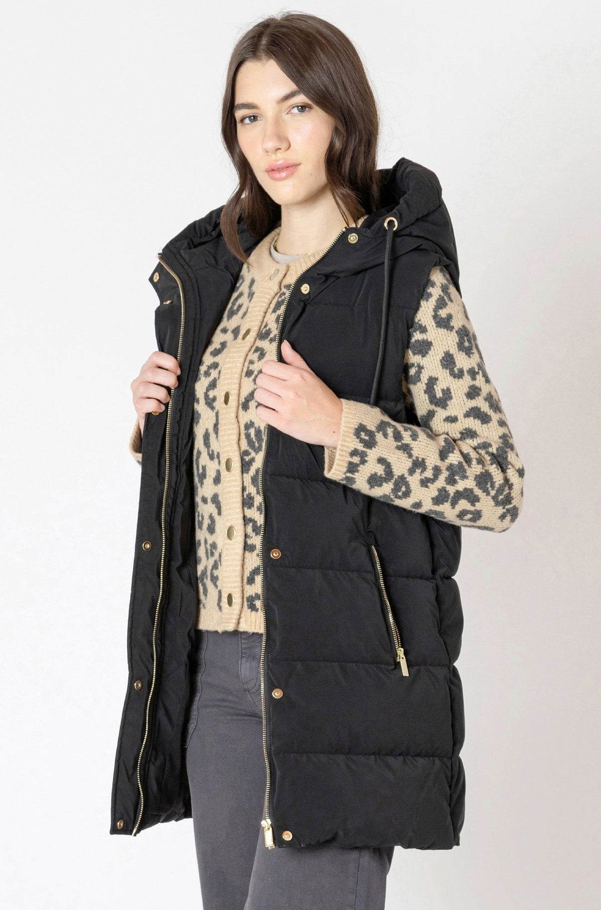 Coupe-vent sans manche pour femme par Dex | 2629005 Noir | Boutique Vvög, vêtements mode pour homme et femme