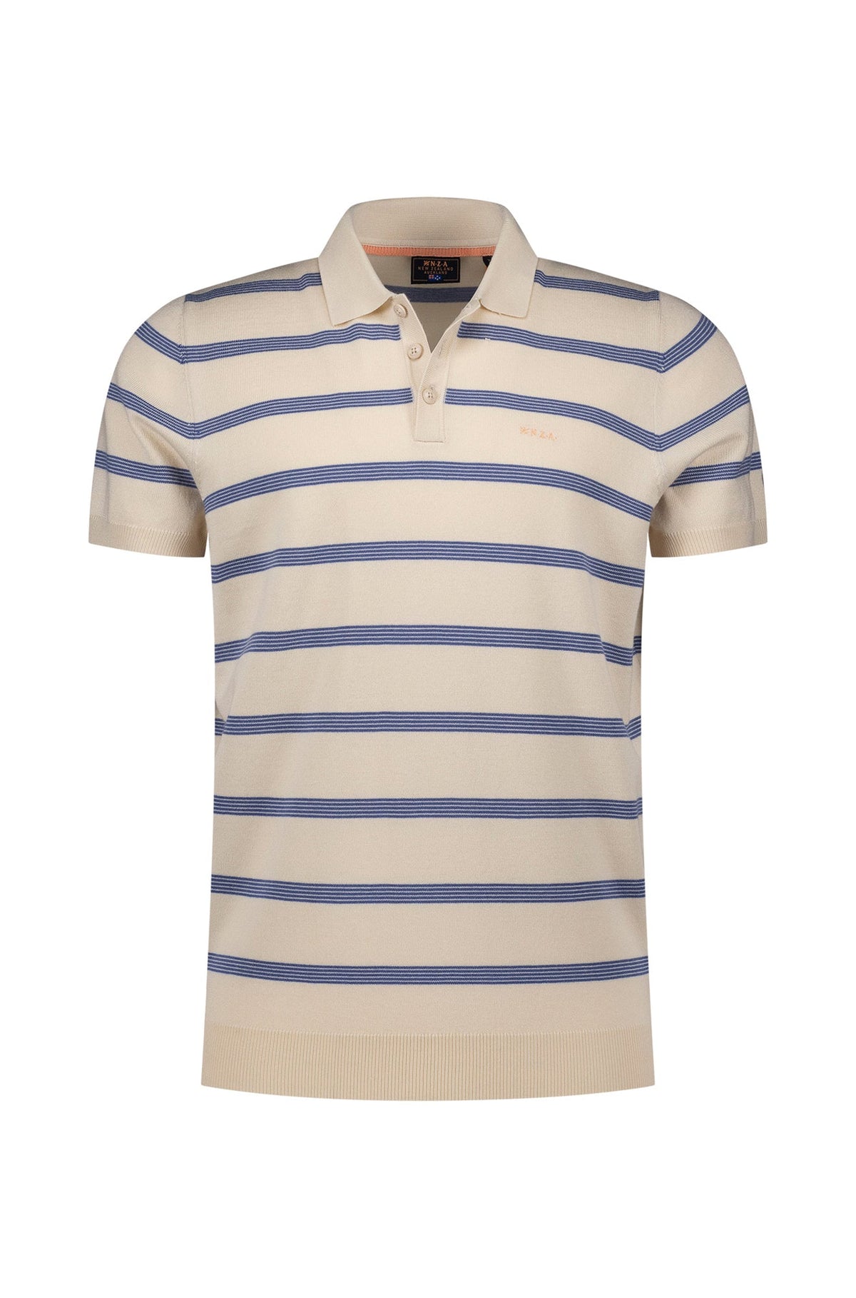 Polo pour homme par NZA | 26AN184 Crème Claire Mélangée | Boutique Vvög, vêtements mode pour homme et femme