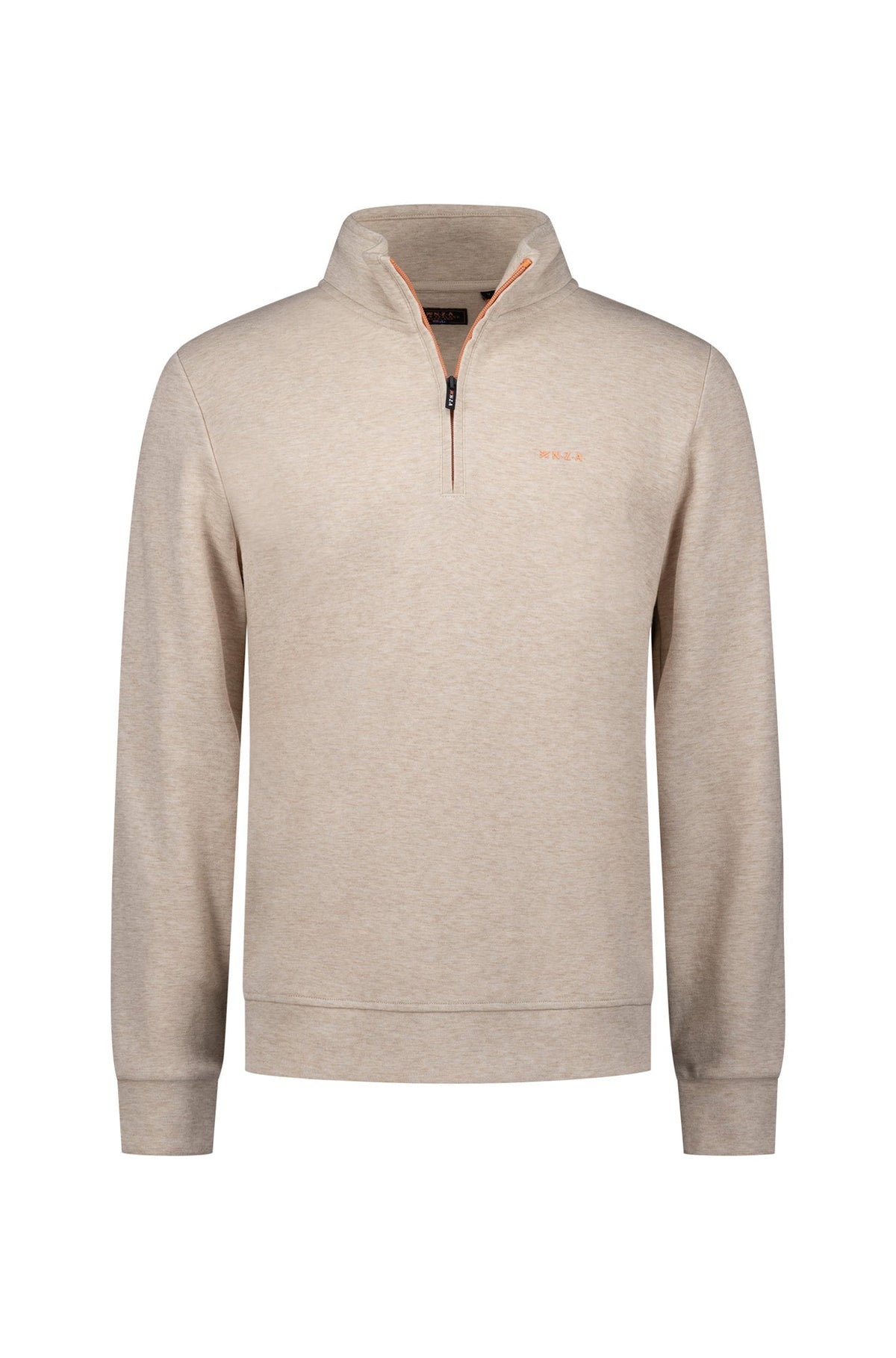 Chandail demi-zip pour homme par NZA | 26AN301 Crème Claire | Boutique Vvög, vêtements mode pour homme et femme