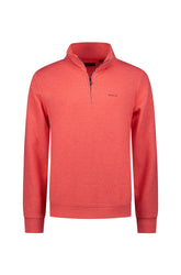 Chandail demi-zip pour homme par NZA | 26AN301 Rouge Mélangé | Boutique Vvög, vêtements mode pour homme et femme