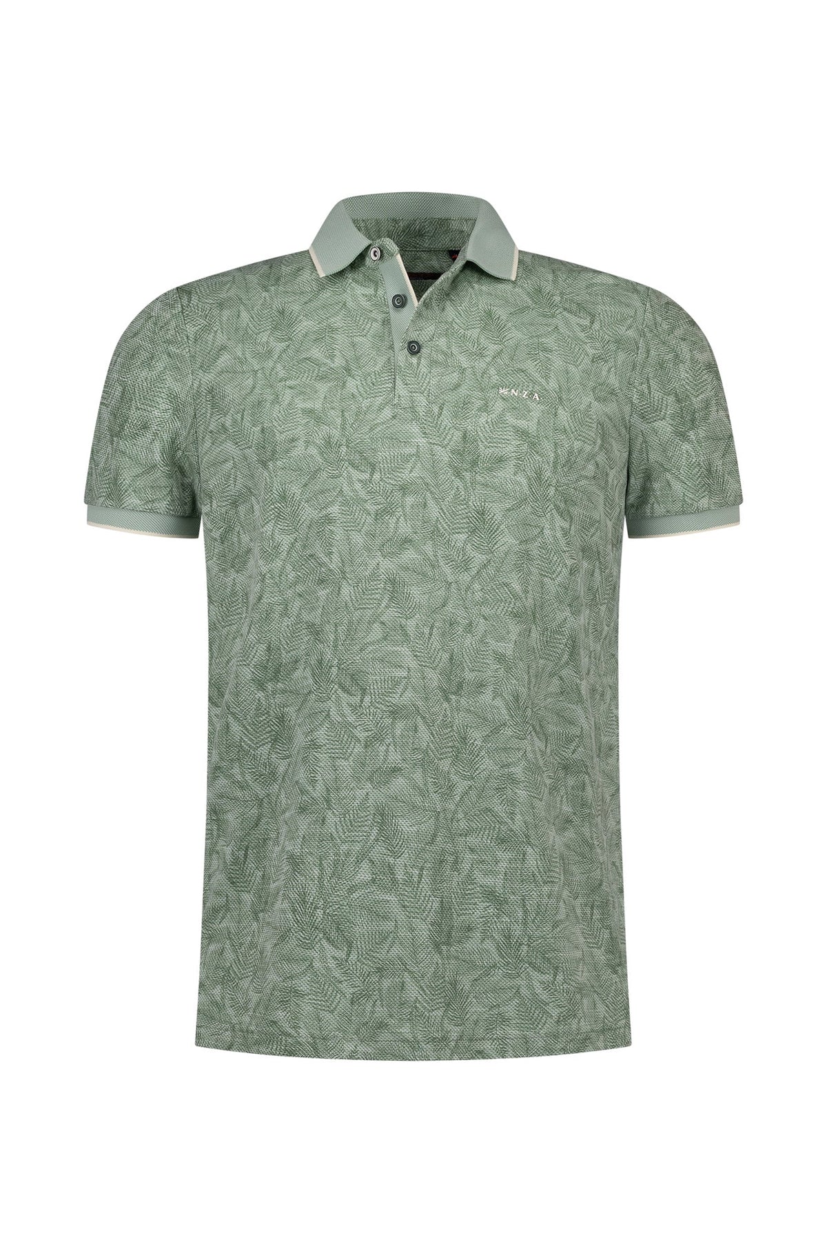 Polo pour homme par NZA | 26CN112 Vert Miss | Boutique Vvög, vêtements mode pour homme et femme