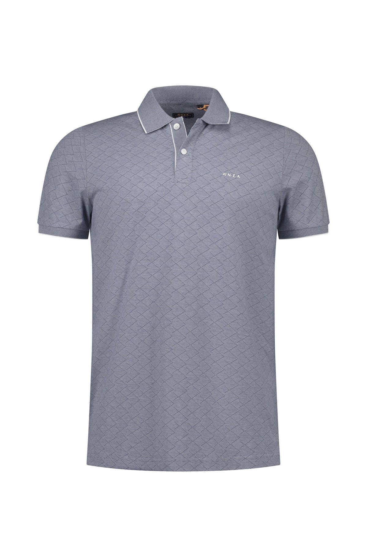Polo pour homme par NZA | 26CN120 Bleu Marine | Boutique Vvög, vêtements mode pour homme et femme