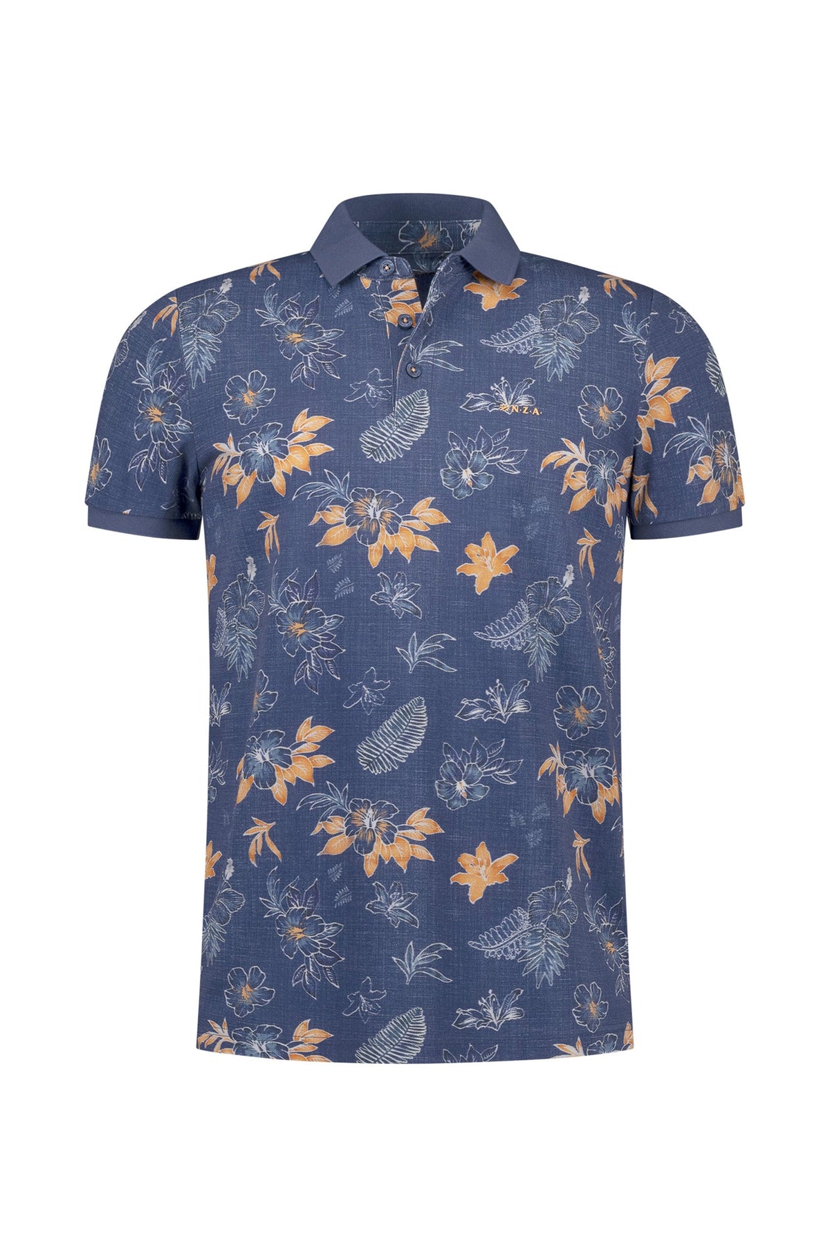 Polo pour homme par NZA | 26CN124 Bleu Marine | Boutique Vvög, vêtements mode pour homme et femme