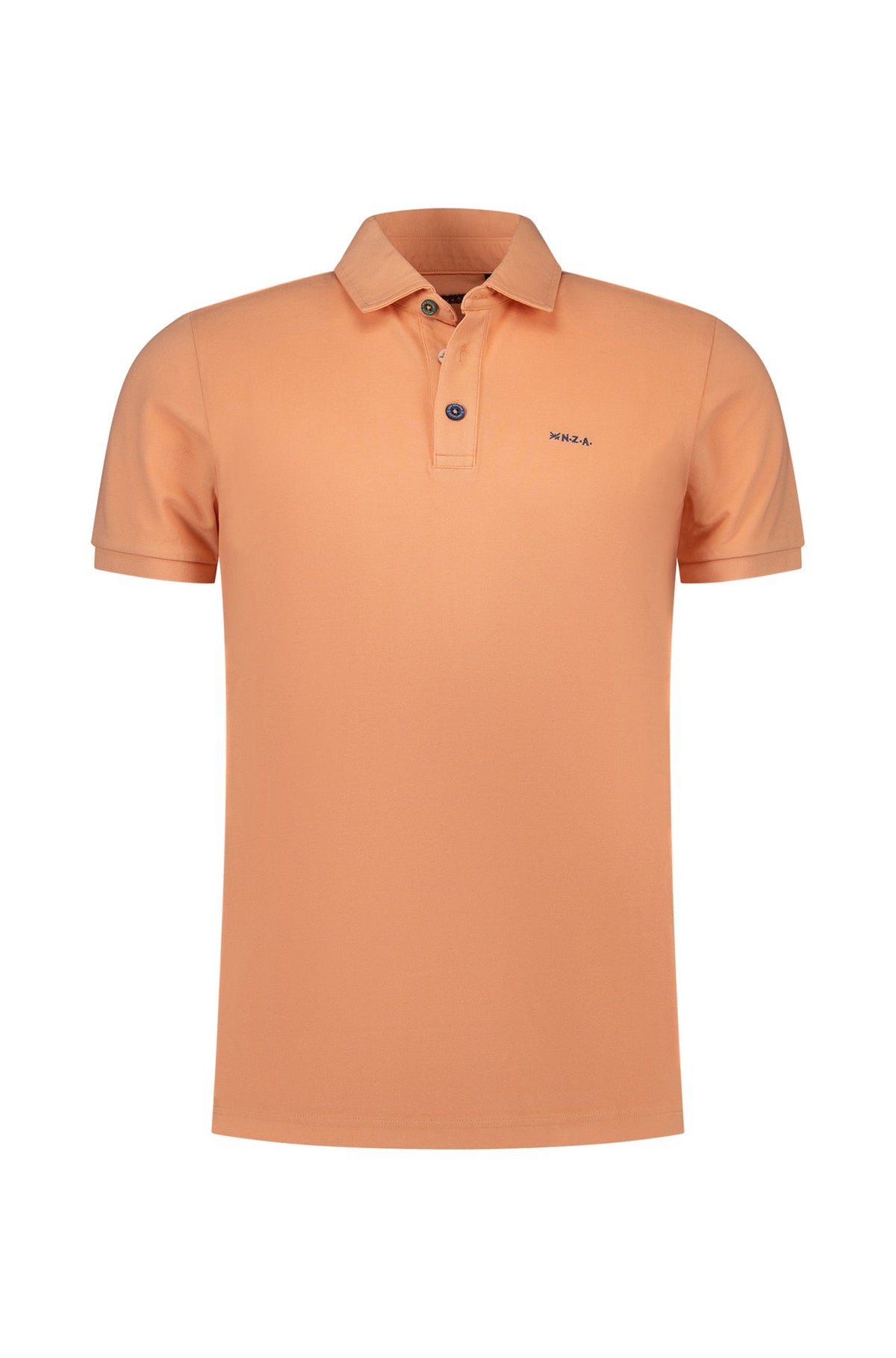 Polo pour homme par NZA | 26CN150 Orange Printanier | Boutique Vvög, vêtements mode pour homme et femme