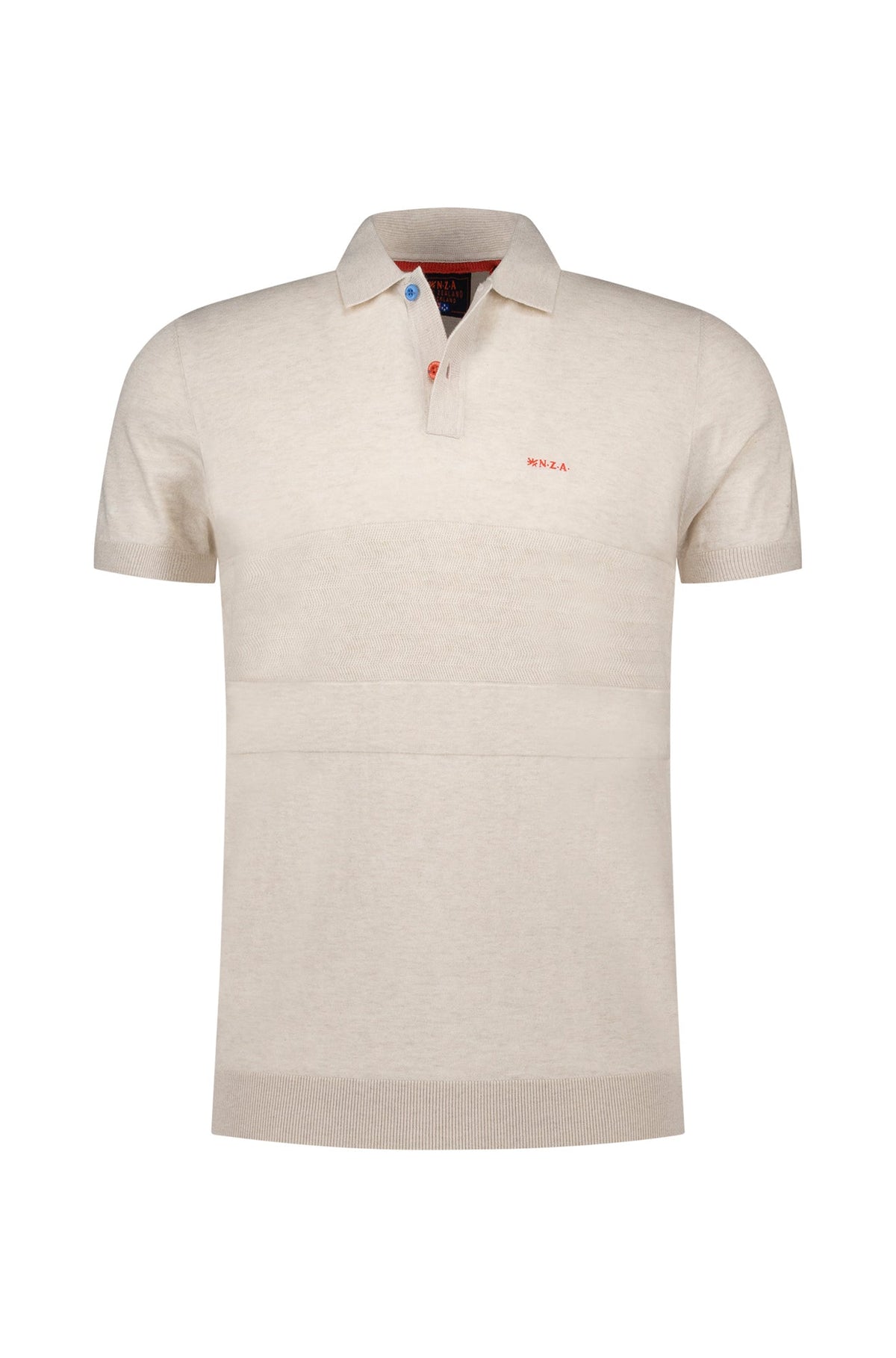 Polo pour homme par NZA | 26CN180 Écru Doux | Boutique Vvög, vêtements mode pour homme et femme