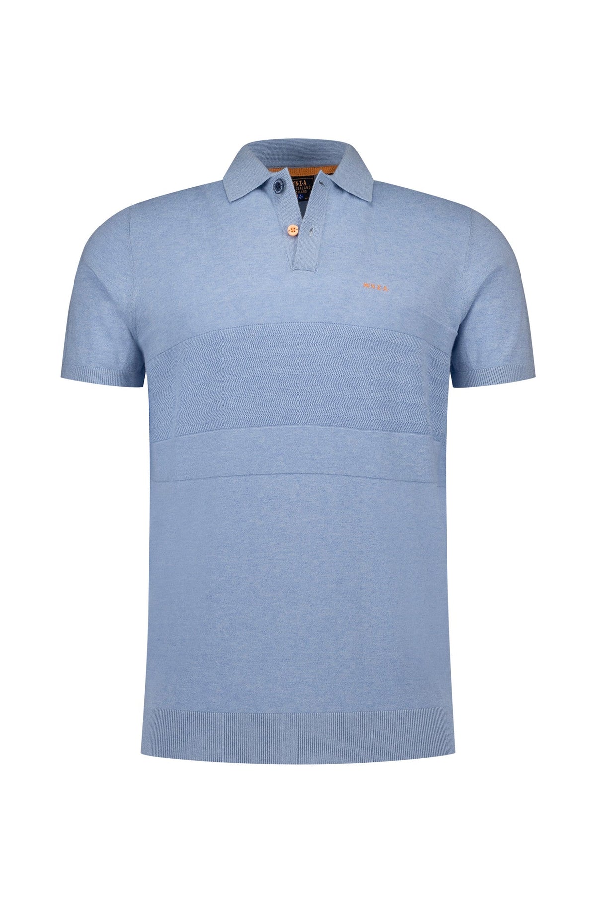 Polo pour homme par NZA | 26CN180 Bleu Ciel | Boutique Vvög, vêtements mode pour homme et femme