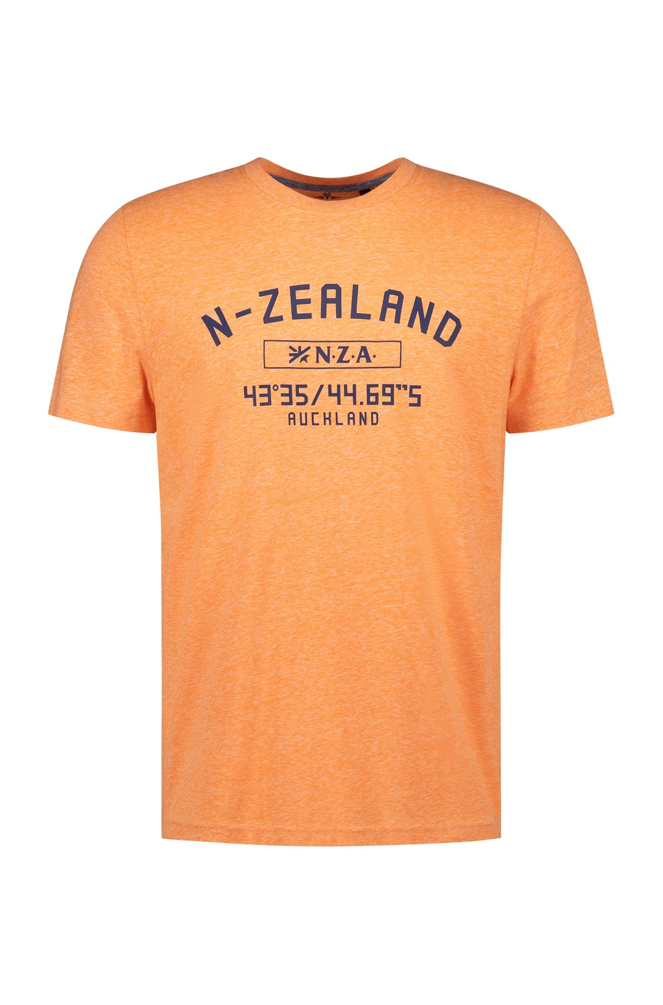 T-Shirt pour homme par NZA | 26CN720 Mandarine Fraîche | Boutique Vvög, vêtements mode pour homme et femme