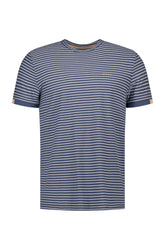 T-Shirt pour homme par NZA | 26CN730 Bleu Marine | Boutique Vvög, vêtements mode pour homme et femme