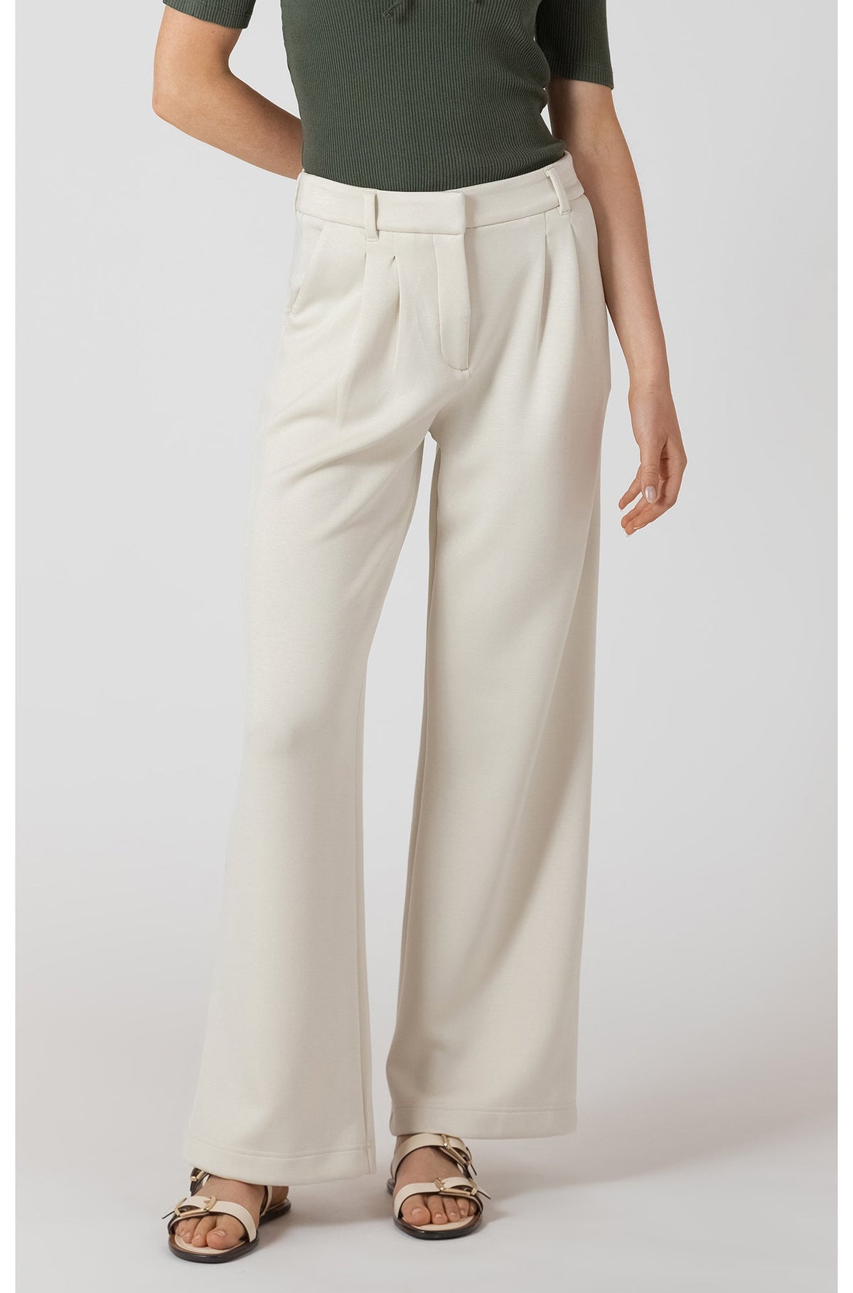 Pantalon pour femme par Room 34 | 2722209 DG Perle Mate | Boutique Vvög, vêtements mode pour homme et femme