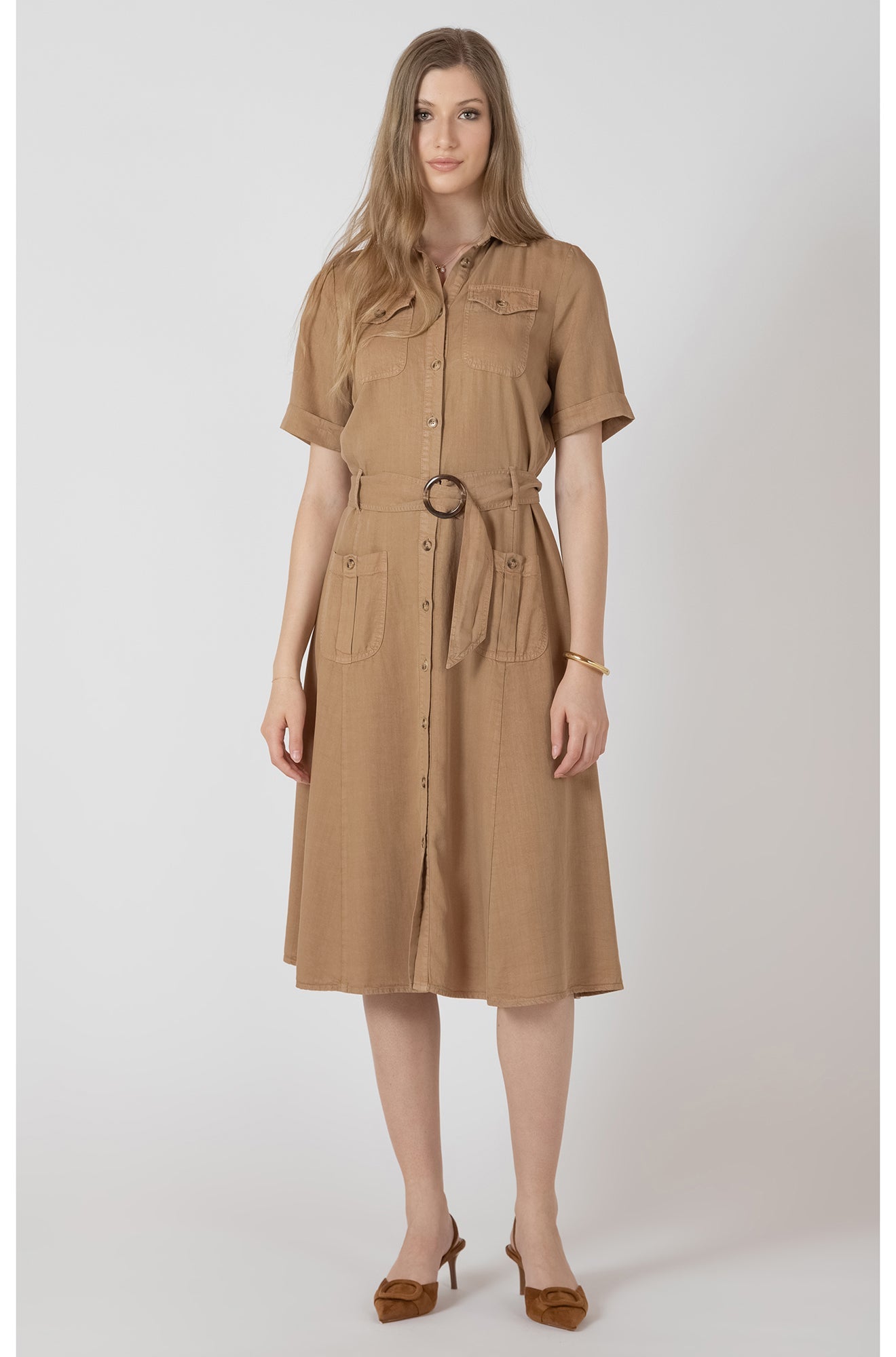 Robe pour femme par Black Tape | 2722508 T Café Au Lait | Boutique Vvög, vêtements mode pour homme et femme