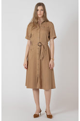 Robe pour femme par Black Tape | 2722508 T Café Au Lait | Boutique Vvög, vêtements mode pour homme et femme