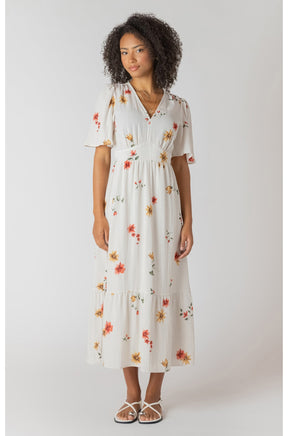 Robe pour femme par Room 34 | 2722528 DG Floral Mixte | Boutique Vvög, vêtements mode pour homme et femme