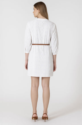 Robe pour femme par Black Tape | 2722553 T Blanc | Boutique Vvög, vêtements mode pour homme et femme