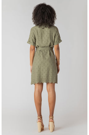 Robe pour femme par Room 34 | 2722621 DG Sauge | Boutique Vvög, vêtements mode pour homme et femme