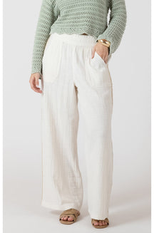 Pantalon pour femme par Dex | 2722729 D Écru | Boutique Vvög, vêtements mode pour homme et femme