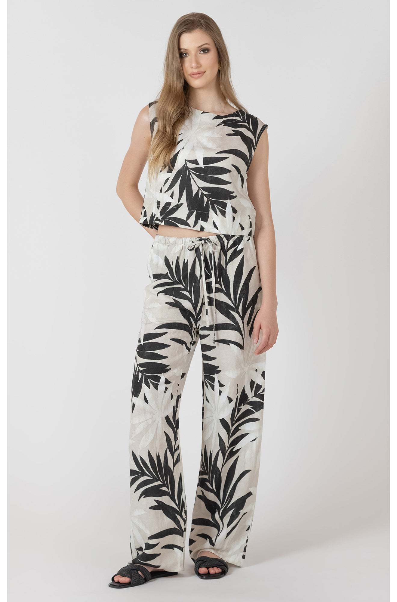 Chandail pour femme par Black Tape | 2723511 T Feuille Abstraite | Boutique Vvög, vêtements mode pour homme et femme