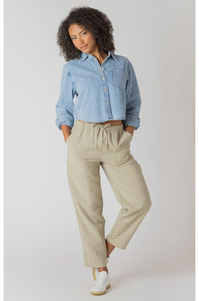 Blouse pour femme par Room 34 | 2723716 DG Délavage Bleu Moyen | Boutique Vvög, vêtements mode pour homme et femme