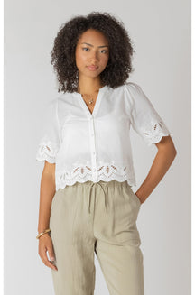 T-Shirt pour femme par Room 34 | 2723740 DG Blanc | Boutique Vvög, vêtements mode pour homme et femme