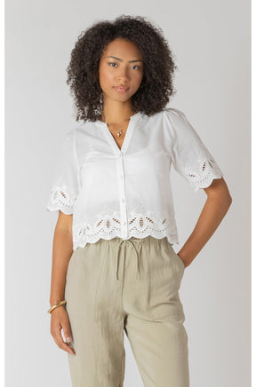 T-Shirt pour femme par Room 34 | 2723740 DG Blanc | Boutique Vvög, vêtements mode pour homme et femme