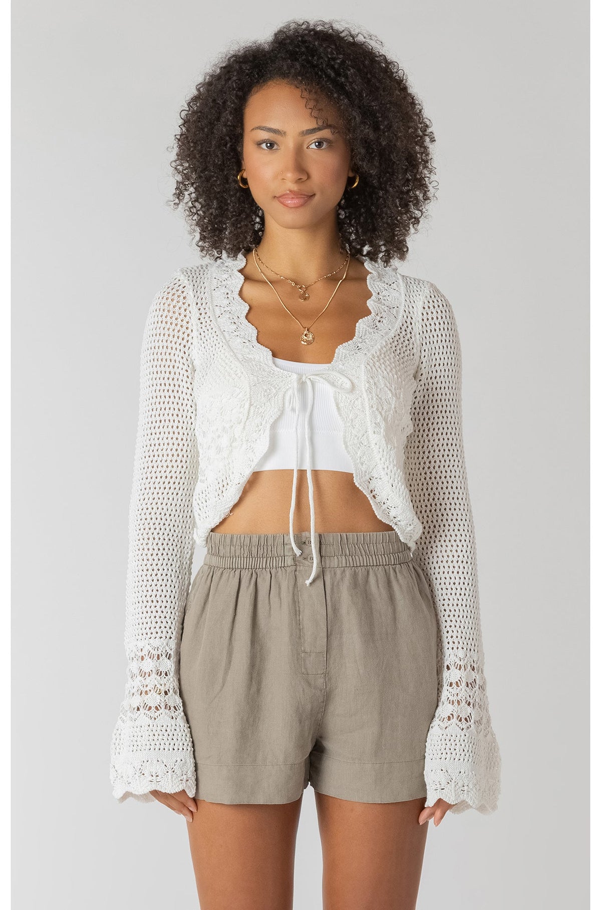 Pardessus pour femme par Room 34 | 2727253 DG Crème | Boutique Vvög, vêtements mode pour homme et femme