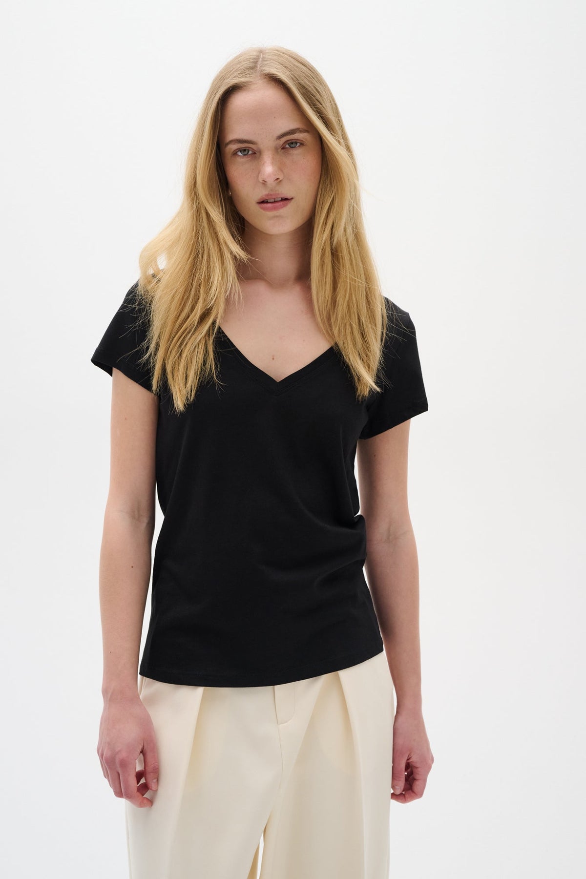 T-Shirt pour femme par InWear | 30100789 Noir | Boutique Vvög, vêtements mode pour homme et femme