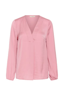 Blouse manches longues rose, vue produit pour femme par InWear