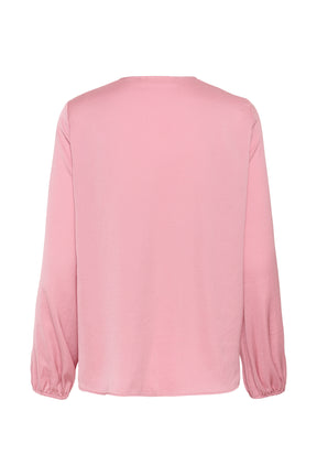 Blouse manches longues rose, vue produit pour femme par InWear