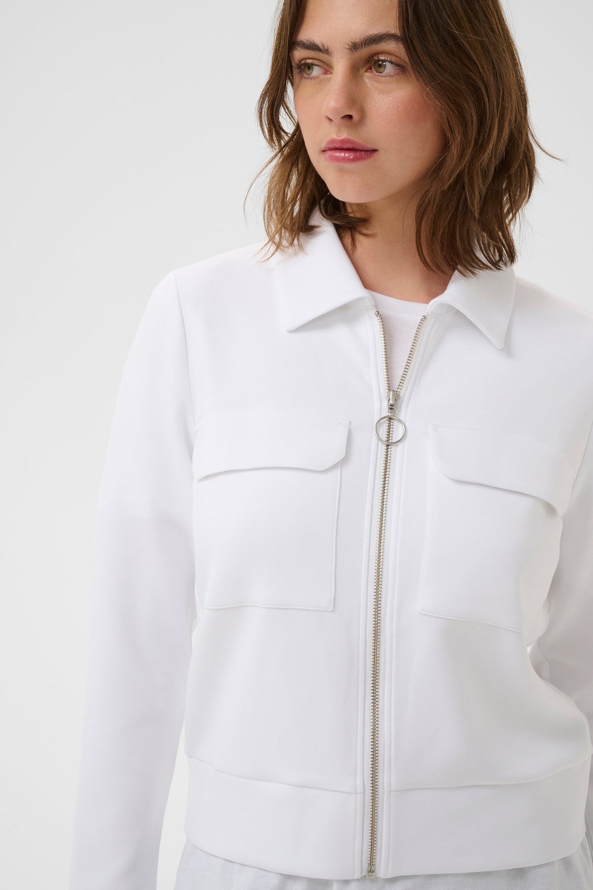 Veste pour femme par InWear | 30106371 Blanc pur | Boutique Vvög, vêtements mode pour homme et femme