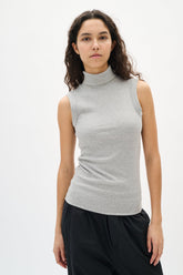 Camisole pour femme par InWear | 30107007 Gris Moyen Mélangé | Boutique Vvög, vêtements mode pour homme et femme