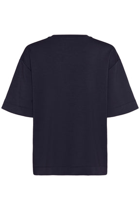 T-Shirt pour femme par InWear | 30109225 Bleu Marine | Boutique Vvög, vêtements mode pour homme et femme