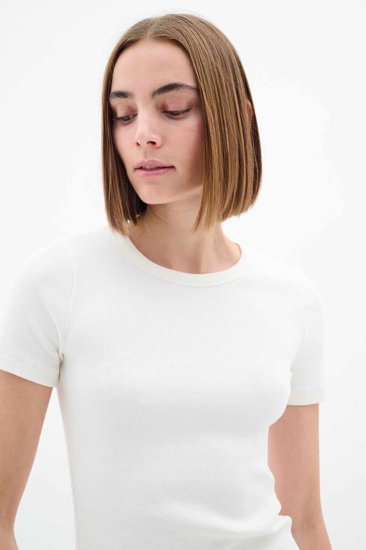 T-Shirt pour femme par InWear | 30109346 Mouchard Blanc | Boutique Vvög, vêtements mode pour homme et femme