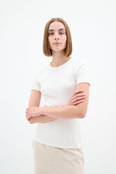T-Shirt pour femme par InWear | 30109346 Mouchard Blanc | Boutique Vvög, vêtements mode pour homme et femme