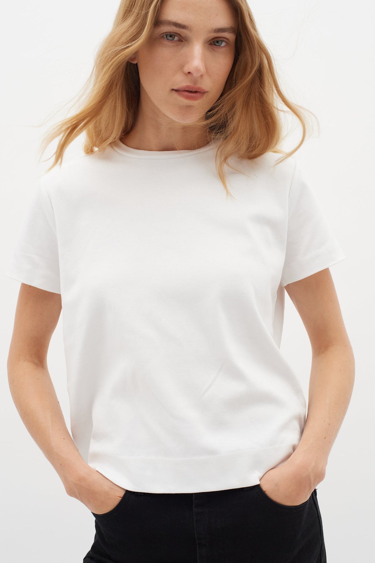 T-Shirt pour femme par Inwear | 30109358 Blanc Pur | Boutique Vvög, vêtements mode pour homme et femme