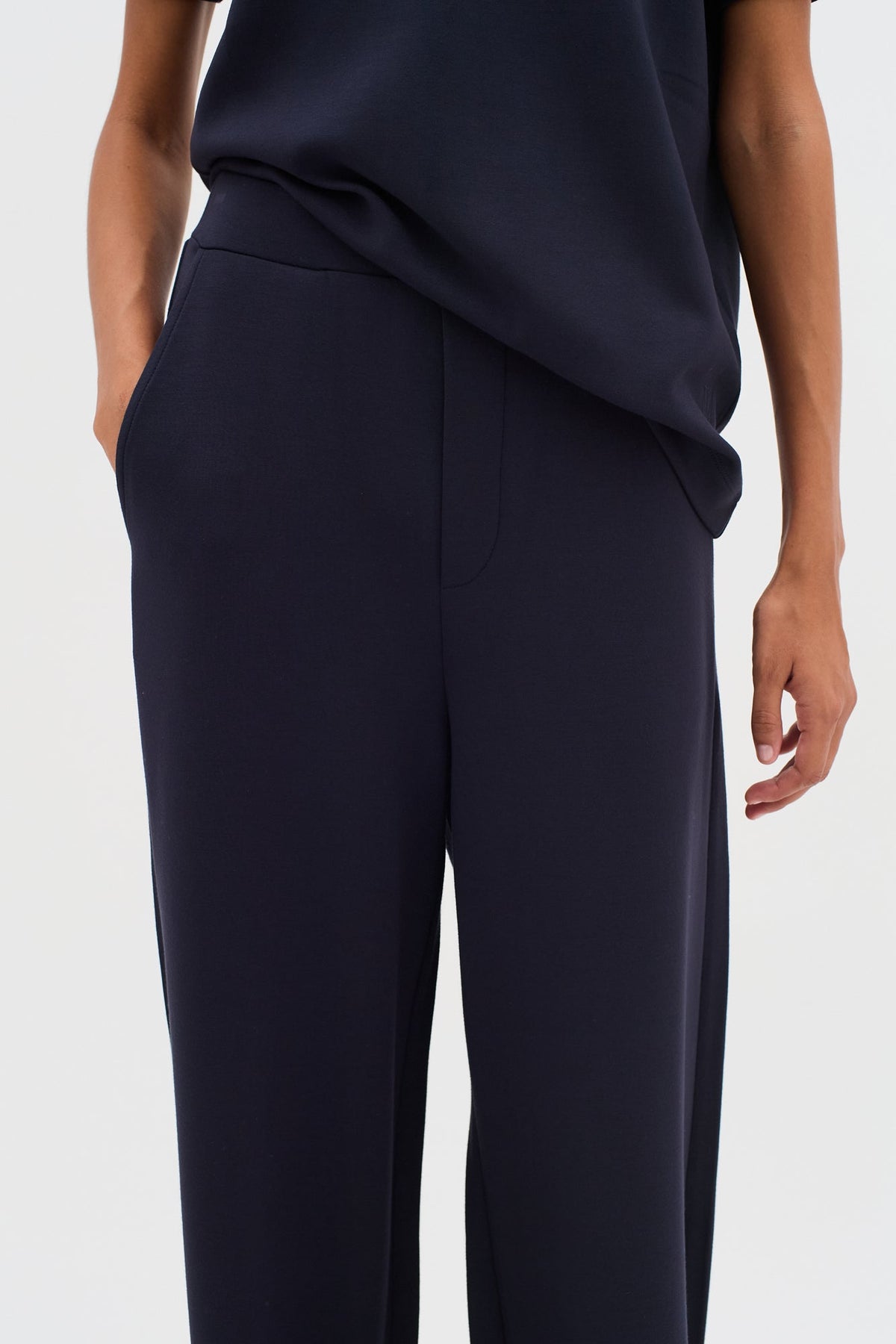 Pantalon pour femme par InWear | 30109909 Bleu Marine | Boutique Vvög, vêtements mode pour homme et femme