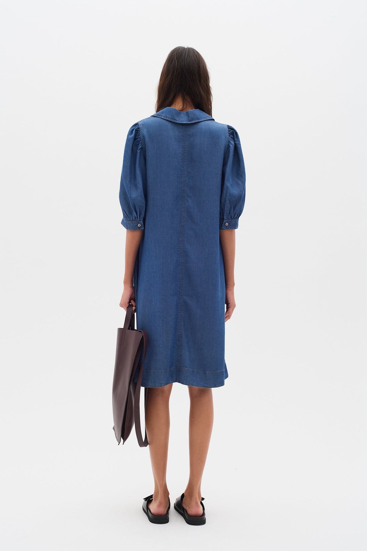 Robe pour femme par InWear | 30110314 Bleu Moyen | Boutique Vvög, vêtements mode pour homme et femme
