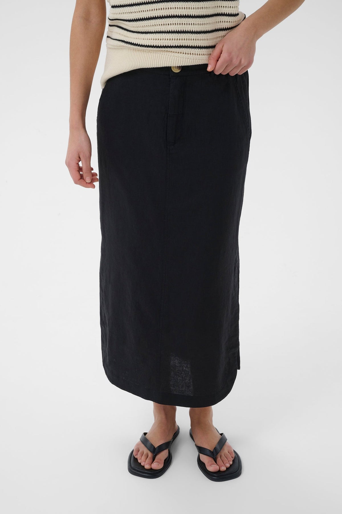 Jupe pour femme par InWear | 30110364 Noir | Boutique Vvög, vêtements mode pour homme et femme