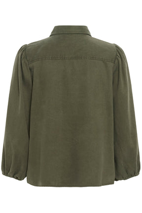 Blouse pour femme par InWear | 30110564 Olive Poussiéreuse | Boutique Vvög, vêtements mode pour homme et femme