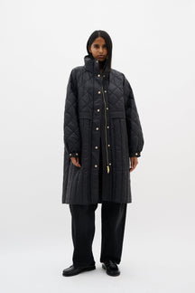 Manteau d'hiver pour femme par InWear | 30110660 Noir | Boutique Vvög, vêtements mode pour homme et femme