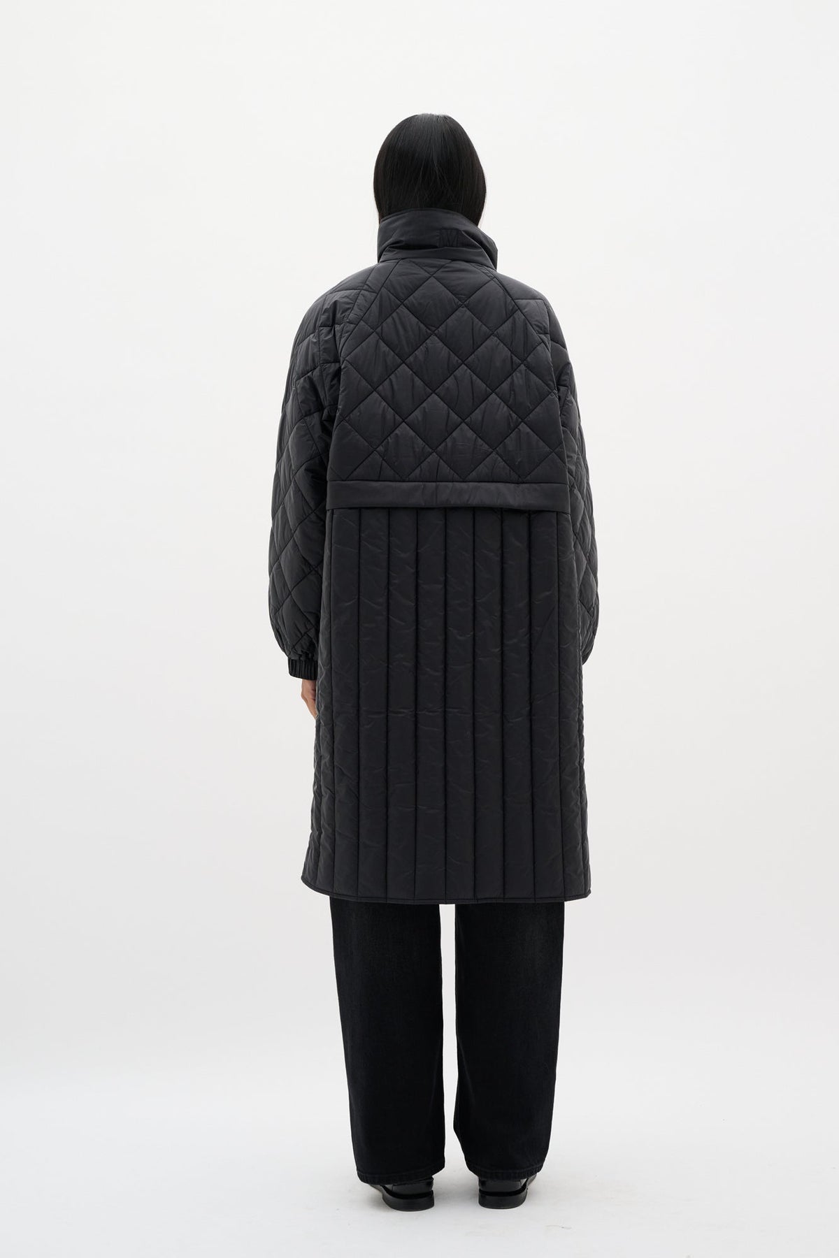 Manteau d'hiver pour femme par InWear | 30110660 Noir | Boutique Vvög, vêtements mode pour homme et femme
