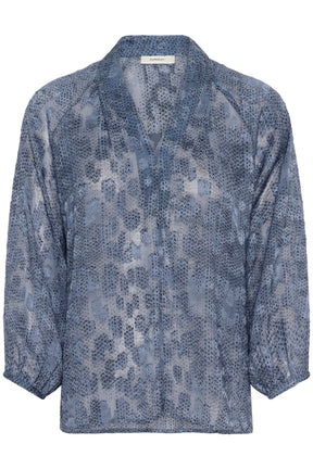 Blouse pour femme par InWear | 30110889 Surface Pointillée | Boutique Vvög, vêtements mode pour homme et femme