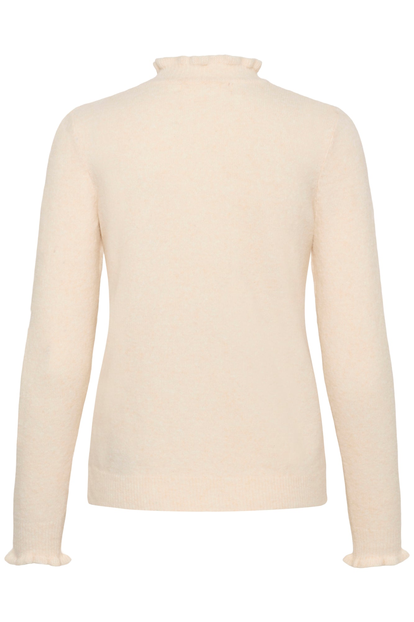 Chandail manches longues pour femme par InWear | 30111021 Blanc Murmure | Boutique Vvög, vêtements mode pour homme et femme