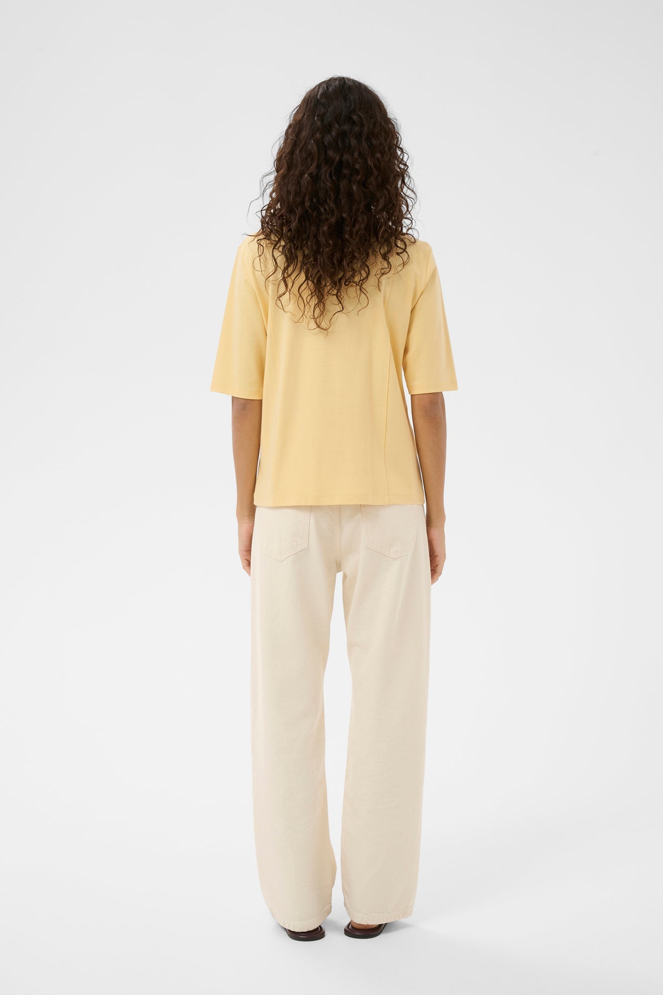 T-Shirt pour femme par InWear | 30112444 Camomille | Boutique Vvög, vêtements mode pour homme et femme
