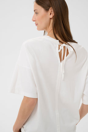 T-Shirt pour femme par InWear | 30112445 Blanc Pur | Boutique Vvög, vêtements mode pour homme et femme