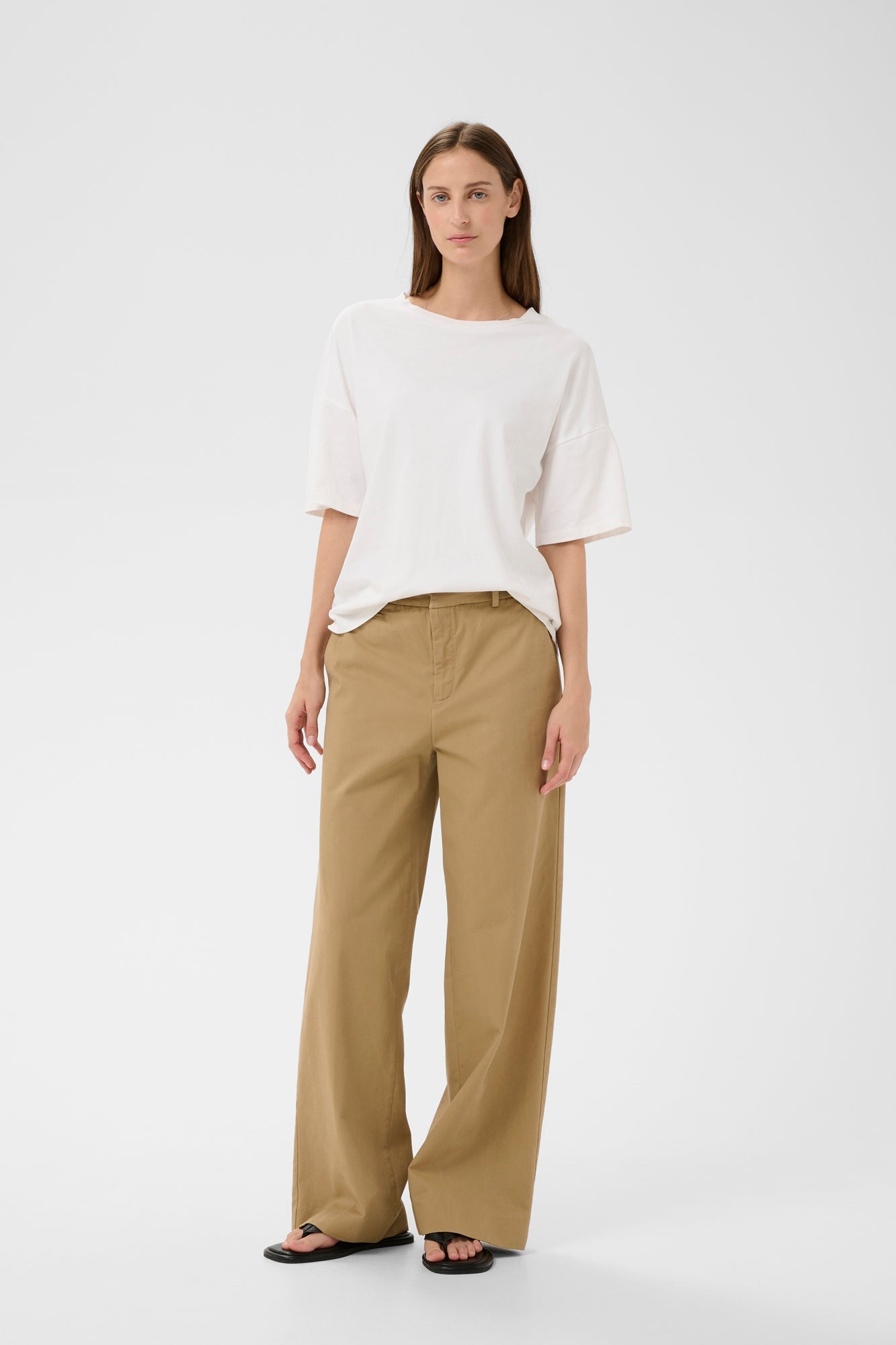 T-Shirt pour femme par InWear | 30112445 Blanc Pur | Boutique Vvög, vêtements mode pour homme et femme