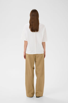 T-Shirt pour femme par InWear | 30112445 Blanc Pur | Boutique Vvög, vêtements mode pour homme et femme