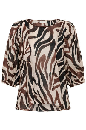 Blouse pour femme par InWear | 30112498 Zèbre brume | Boutique Vvög, vêtements mode pour homme et femme