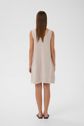 Robe pour femme par InWear | 30112547 Écru | Boutique Vvög, vêtements mode pour homme et femme