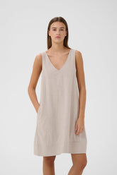 Robe pour femme par InWear | 30112547 Écru | Boutique Vvög, vêtements mode pour homme et femme